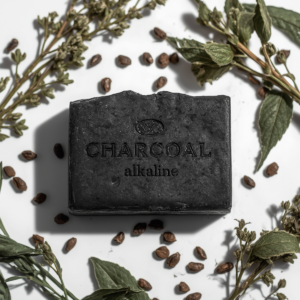 CHARCOAL SOAP - alkaline & Organic