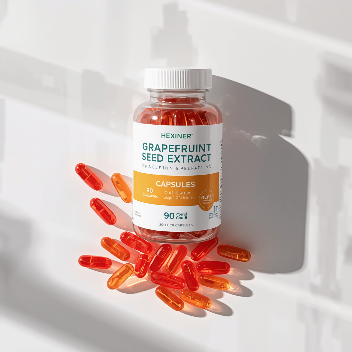 GRAPEFRUIT SEED EXTRACT PLUS 90 CAPSULES