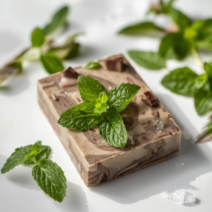 PEPPERMINT CHOCOLATE SOAP 100G