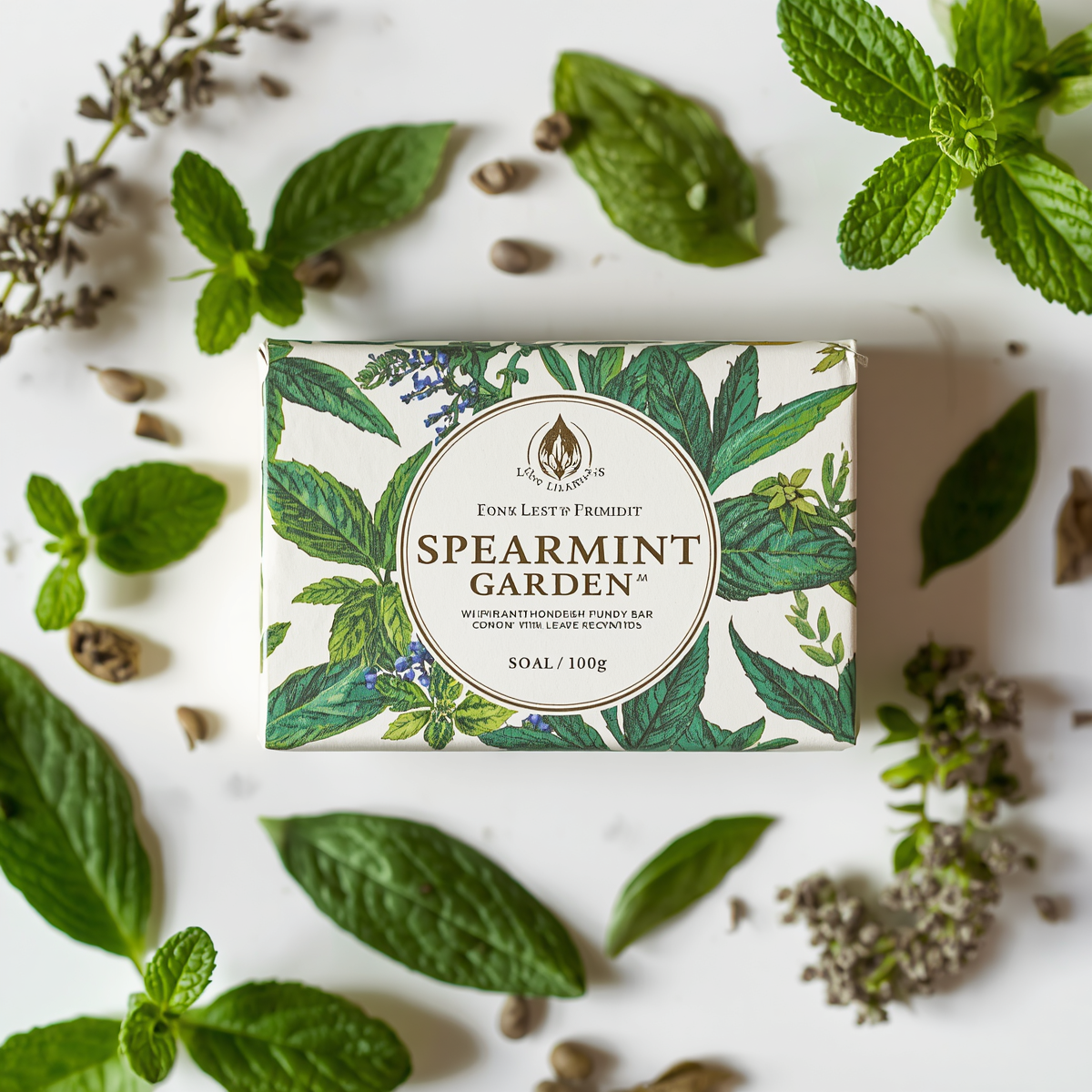 SPEARMINT GARDEN SOAP 100G