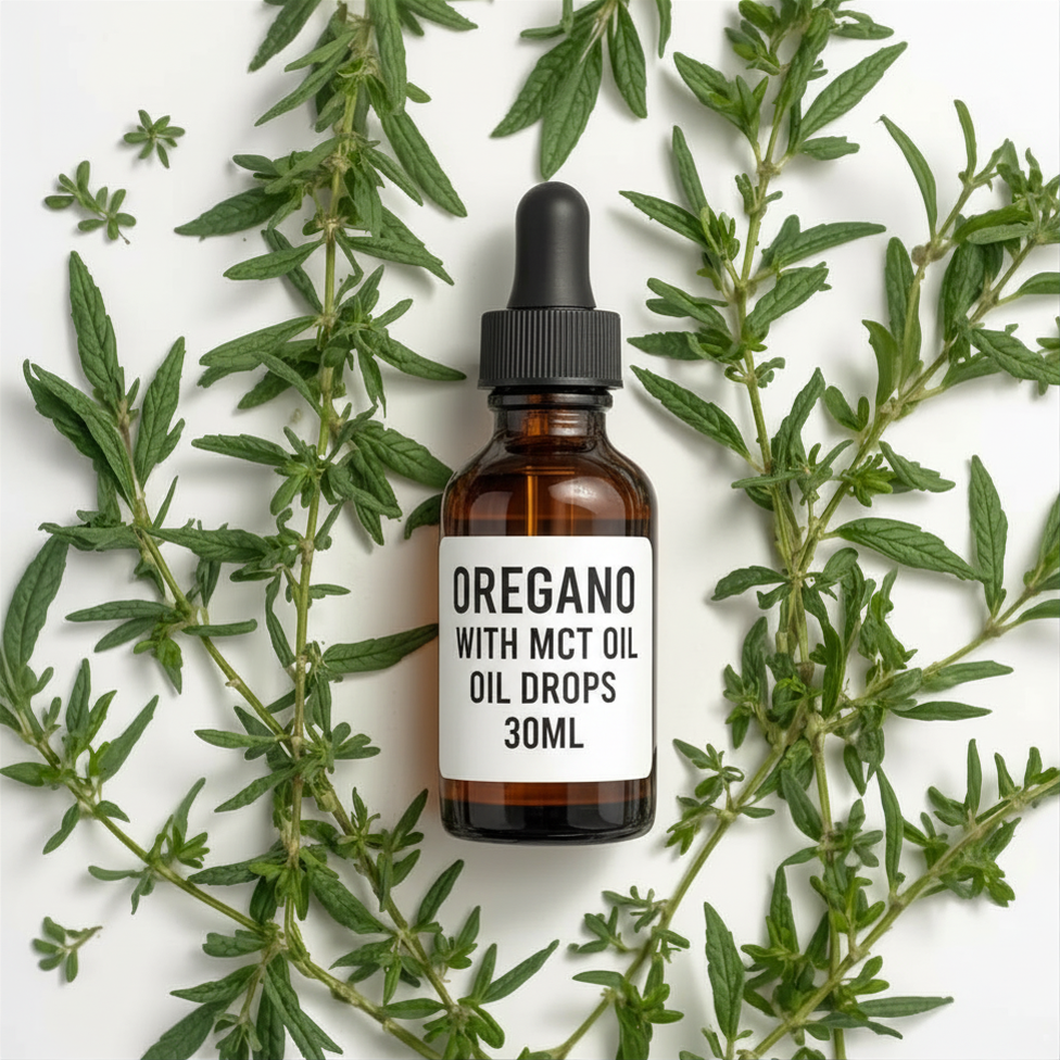 OREGANO WITH MCT OIL DROPS 30ML